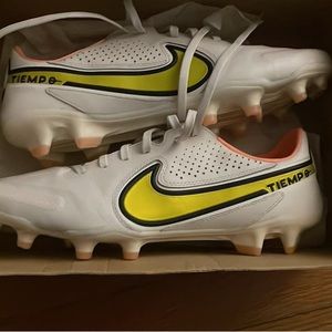 Nike tiempo size 10.   Never been worn.  Brand new in the box.